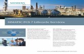 SIMATIC PCS 7 Lifecycle Services - Siemens Global Website · PDF file3 System Asset Software Extended Extended Maintenance Standard Portfolio of SIMATIC PCS 7 Lifecycle Services Contract