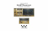 InPhase User Manual - Waves Audio us move the signal up to 20 milliseconds in either direction. (Live components forward only.) We recommend adjusting the pure delay before adding