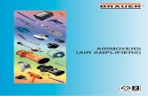 AIRMOVERS (AIR AMPLIFIERS) - Air Movers | Brauer - … brochure new.pdf · Airmovers/Air ampliﬁers have the followingfeatures and characteristics:-They have no moving parts and