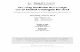 Winning Medicare Advantage Go-to-Market Strategies for · PDF fileGo-to-Market Strategies for 2014. Co-hosted by Gorman Health Group, LLC, and Atlantic Information Services, Inc. To