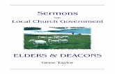 Sermons On Local Church Government - Centerville · PDF file · 2008-08-19Sermons on Local Church Government: ... c. Churches cannot overlook or forever shun the responsibility to