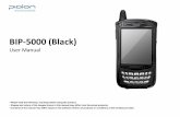 BIP-5000 (Black) - SDG Systems · PDF file · 1980-01-01BIP-5000(Black) ※ The CE certification of the BIP-5000 communication. ... CMOS Barcode Type : ... GPS Integrated GPS CAMERA