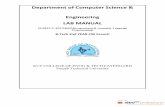 Department of Computer Science & Engineering LAB MANUAL · PDF fileDepartment of Computer Science & Engineering LAB MANUAL SUBJECT: BTCS404(Microprocessor& Assembly Language ... 8086