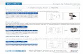 Data Sheet Grips & Attachments - · PDF fileIncludes mounting hardware and adapters to mount to the following ... ESM301, ESM, ES30, TSC1000, TSF, TSFM500, ES10/ES20 (when ... Data