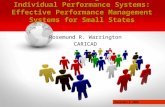 Improving Individual Performance Systems: Effective Performance ??PPT fileWeb view2009-11-06Improving Individual Performance Systems: Effective Performance Management Systems for Small