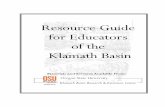 Resource Guide for Educators - Oregon State …oregonstate.edu/.../natural_res/Resource_Guide_for_Educators_View.pdfDiscover fish diversity in the Klamath Basin and special adaptations