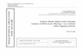 206 Failure Modes Effects and Criticality Analysis … For MeeFog Gas Turbine Inlet Fogging Systems ... The situation is particularly important for 403 SS compressor blading and proper