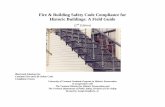 Fire & Building Safety Code Compliance for Historic ... · PDF fileFire & Building Safety Code Compliance for Historic Buildings: A ... performance that any proposed material or ...