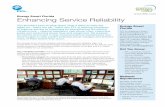 Enhancing Service Reliability · PDF fileEnhancing Service Reliability ... » Feeder Breaker and Regulator Intelligent Devices ... or usefulness of any information,