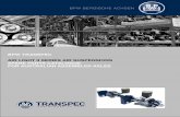 BPW Transpec ALII Air Suspension Parts Catalogue 3- · PDF fileBPW Transpec ALII Air Suspension Catalogue 3/2013 ... (Centre air bag) D 75 ling arm with mounted h plate (with mounted