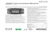 63-2700—10 - JADE™ Economizer Module from the url in the Accessories section. ... Your local Honeywell Environmental and Combustion Controls Sales Office ... Wiring — see page