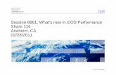 Session 8861: What’s new in z/OS Performance Share 116 ... · PDF fileIntel Xeon, Intel SpeedStep, Itanium, IT Infrastructure Library, ITIL, Java and all ... SYSTEM MEMDSENQMGMT