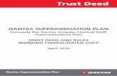 Trust Deed - Qantas Super · PDF fileQANTAS SUPERANNUATION PLAN Trust Deed and Rules Working Consolidation as at 29 April 2010 (Board approved) This consolidation is a