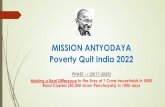 MISSION ANTYODAYA Poverty Quit India 2022 - GoIrural.nic.in/sites/default/files/PPTMA7thSeptember2017.pdf · MISSION ANTYODAYA Poverty Quit India 2022 ... Hon’blePM with Chief Ministers