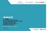 THE AMERICAS ALTERNATIVE FINANCE INDUSTRY Ziegler E.J. Reedy Annie Le Bryan Zhang Randall S. Kroszner Kieran Garvey 2017 THE AMERICAS ALTERNATIVE FINANCE INDUSTRY REPORT Hitting Stride