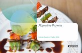Alternative Proteins - Home. - BUHLERGROUP.com Proteins Andreas Baumann / Nadina Müller 2 amino acids Proteins are essential building blocks for our body. balanced amino acid profile