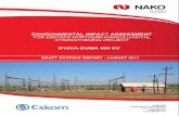 NORTHERN KWAZULU-NATAL STRENGTHENING … DSR Iphiva-Duma 400 kV 20170824 FINAL to...Draft Scoping Report for Iphiva-Duma 400 kV Powerline Status: For ... integrate the 120 km Iphiva-Duma