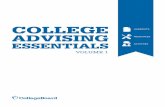 College Advising Essentials VOLUME 1 - Unauthorizedmedia.collegeboard.com/digitalServices/pdf/membership/...The Great Sorting Game College Exploration Worksheet 16 17 20 2016 The College