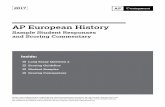 AP European History - College Board - Unauthorized · PDF fileAP® EUROPEAN HISTORY 2017 SCORING GUIDELINES Question 2 Maximum Possible Points: 6 “Describe and explain a significant