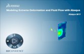 Modeling Extreme Deformation and Fluid Flow with Abaqus · PDF file · 2017-04-24Modeling Extreme Deformation and Fluid Flow with Abaqus Abaqus 2017