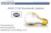 ANSI C136 Standards Update - Energyapps1.eere.energy.gov/.../kauffman-ansi_msslc-boston2012.pdfAmerican National Standards for Street and Area Lighting Equipment 2 C136.15 Field Identification