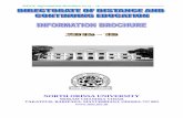 DDCE, Information Brochure 20 15 16 - Welcome To North Orissa · PDF file · 2017-07-03DDCE, Information Brochure 20 15 – 16 NORTH ORISSA UNIVERSITY SRIRAM CHANDRA VIHAR ... particular