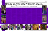 page 12 Ready to graduate? Double check. Tuesday ... List.pdf · Ready to graduate? Double check. ... of school work, but life as seniors know it is about to come to a star- ... like