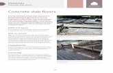 Concrete slab floors - YourHome - YourHomeyourhome.gov.au/.../pdf/YOURHOME-Materials-ConcreteSlabFloors.pdf · Concrete slab floors Concrete slab floors come in many forms and can