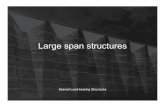 Large span structures - Szt courses/6_special_loadbearin… · Large span structures Special Load-bearing Structures •. Thin-wall beam •. Arcs •. Arcs •. ... Waffle-slab •.