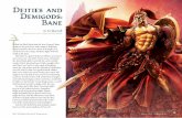 DDeities and eities and DDemigods: emigods: BBaneane · PDF fileThe Bane of the core D&D ... Deities & Demigods: Bane HHISTORIES, LEGENDS, ISTORIES, LEGENDS, AAND MYTHSND MYTHS No