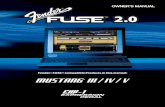 Fender® FUSE™ Compatible Products in this manual: …cdn2.fender.com/support/manuals/software/fender_software/fender... · Preset Editor 3 ... located before the amp model in the