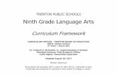 Ninth Grade Language Arts - trenton.k12.nj.us 94.pdfNinth Grade Language Arts ... Students will grow to appreciate that the choices an author makes with regard to word ... “The Secret