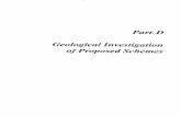 Part-D: Geological Investigation of Proposed …open_jicareport.jica.go.jp/pdf/11721941_03.pdfPart-D: Geological Investigation of Proposed Schemes ... Geological Investigation of Proposed