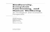 Biodiversity, Ecosystem Functioning, and Human … experiments to a variety of functional rela- ... consistent across different trophic levels and between terrestrial and ... relationship