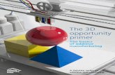 The 3D opportunity primer -   · PDF filecustomization than traditional manufacturing. ... (SLA), digital light processing (DLP) ... Powder bed fusion In powder bed fusion,