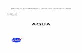 AQUA · PDF fileAqua will focus on collecting data for the improved characterization and understanding of atmospheric temperature and humidity profiles, clouds,