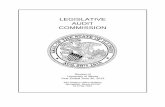 LEGISLATIVE AUDIT COMMISSION - Illinois General · PDF fileLEGISLATIVE AUDIT COMMISSION ... Used Tire Management Fund, and General ... Condensed below are the 29 findings and recommendations