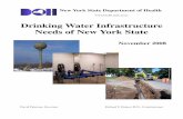 Drinking Water Infrastructure Needs of New York State Water Infrastructure Needs of New York State ... 20-Year Estimate of Drinking Water Infrastructure Needs in New ... to protect