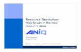 Resource Revolution - ANIQ PRIMERA SESION PLENARIA/1... · Resource Revolution: How to win in the new resource area October 25, 2012 ANIQ presentation CONFIDENTIAL AND PROPRIETARY