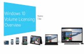 Windows 10 - download.microsoft.comdownload.microsoft.com/documents/uk/partner/windows/Windows_… · Windows 10 Desktop Editions Edition Audience Benefits Consumers and BYOD 1. For