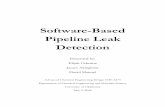 Software-Based Pipeline Leak · PDF fileGradient intersection method ... Advantages & Disadvantages of the Pressure Analysis Method ... • Configurability to complex pipeline networks