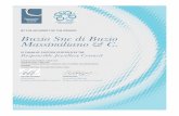 BY THE AUTHORITY OF THE COUNCIL Buzio Snc di Buzio ... · PDF fileCHAIN-OF-CUSTODY CERTIFICATION Buzio Snc di Buzio Massimiliano & C. IS CHAIN-OF-CUSTODY CERTIFIED BY THE Responsible