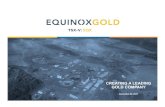 CREATING A LEADING GOLD COMPANY - · PDF fileThis presentation does not constitute an offering of securities and the information contained ... Dalradian Resources Atlantic Gold Victoria