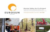 Rovina Valley Au-Cu Project - Euro Sun Miningeurosunmining.com/_resources/1706_Euro Sun_Corporate Presentation… · date of this presentation or as of the date of the documents ...