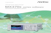 MX3700xxA Waveform pattern - · PDF fileThe MG3700A Vector Signal Generator features a 160-MHz high-speed ARB baseband ... MX370002A Public Radio ... TestModel_1_16DPCH P-CPICH, P-CCPCH,