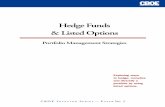 Hedge Funds & Listed Options - Cboe Funds & Listed Options Portfolio Management Strategies ... “Dealing with the Myths of Hedge Fund Investment,” The Journal of Alternative Investments,
