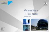 Maharashtra – IT ITeS Sectoroldsite.midcindia.org/Lists/Profile List/Attachments/12/Maharashtra... · § The Maharashtra IT ITeS Sector Profile has been developed by Ernst & Young