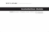 Installation Guide -   · PDF fileChapter 3 Lightning Protection. This chapter illustrates how to prevent lightning damage. ... The TP-LINK SafeStreamTM Gigabit