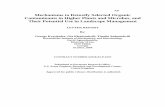 Mechanisms to Detoxify Selected Organic Contaminants in · PDF file · 2011-05-14Mechanisms to Detoxify Selected Organic Contaminants in Higher Plants and Microbes, ... The Effects