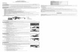Full Auto TACR91 - · PDF fileFull Auto TACR91 6mm Airsoft Rifle / Shotgun Combo OWNER’S MANUAL READ ALL INSTRUCTIONS AND WARNINGS BEFORE USING Crosman Corporation 7629 Routes 5